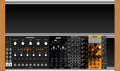 My unraised Eurorack