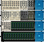 My sheltered Eurorack