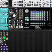 My sightless Eurorack