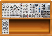 My flaming Eurorack