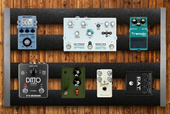 My toeless Pedalboard
