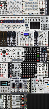 My glyphic Eurorack