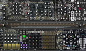 1st VAR Make Noise black &amp; gold custom shared system 16/16 Telh &amp; Mm