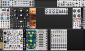 glitch-ASMR + guitar processor (intellijel 7u + octatrack)