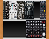 Davids 60hp Moog Rack2
