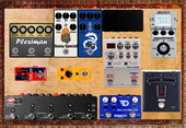 My dippy Pedalboard