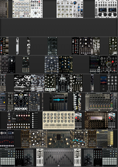 My latticed Eurorack (copy) (copy) (copy) (copy)
