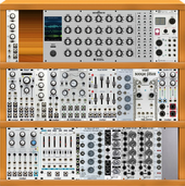 My curved Eurorack
