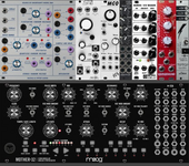 Moog 60HP x 2 - Source of Oscillators