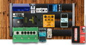My kaput Pedalboard