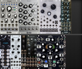 My tweedy Eurorack