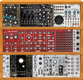 My unrubbed Eurorack