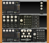 My trilobed Eurorack