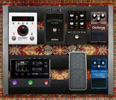My fearsome Pedalboard