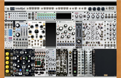 Intelijel 4u 104hp + NiftyCase + Beatstep Pro