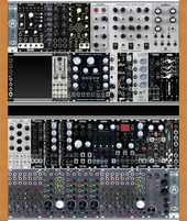 2021 - Rackbrute 6U+6U SYNTHS &amp; CGM (LEFT)