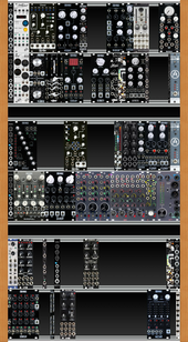 .2022 - Rackbrute 6U+6U, RIGHT PAIR