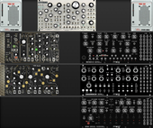 My crusted Eurorack