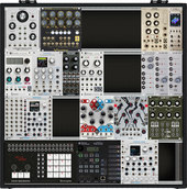 My sandy Eurorack (copied from stevesmoke1221)