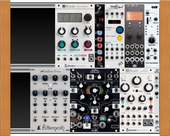 My cerise Eurorack