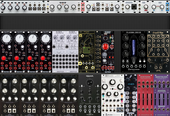 Dream Portable Eurorack (Controllers/Modulation Separate)
