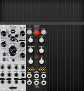My beaded Eurorack