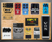 My chequy Pedalboard