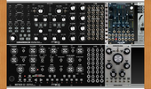My plastered Eurorack