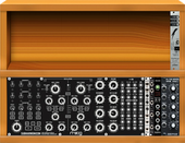 My plastered Eurorack