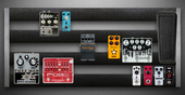 My sultry Pedalboard