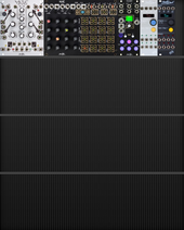My crosswise Eurorack