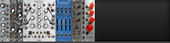 Black Sequencer PLAITS Make Noise Skiff 104 hp (copied from ForAiur)