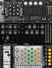 3 x 60hp Moog Rack