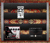 Guitar pedalboard