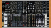 My burdened Eurorack (copy) (copy)