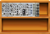 My bleached Eurorack