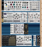 My frozen Eurorack