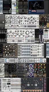Arturia Rackbrute 6U 89HP x 2 and Intellijel 7U 84HP