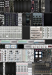 Intellijel 2x7U 104HP Tower+Skiff