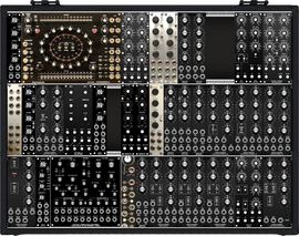 MOTM 3 row mixers above