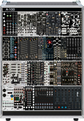 My thirsty Eurorack current (12u monster case 1st half) next level