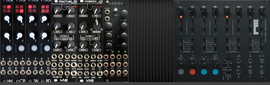 Sequencer / Drums (Erica Synths Skiff 84 hp)