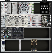 Modulars Separated - Main on top, 62HP 3rd row, wants and retired on 4th row