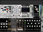 7U 84HP Skiffs in rack