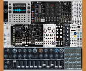 Urdik’s Brute6U 2025 (Minibrute 2S below front)