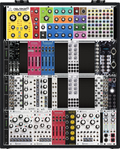 02 - 1st stage - 19" 84HP Suitcase - (KSPro as Clock Source, Sequencer, MIDI2CV)