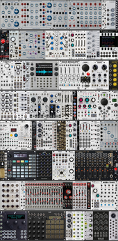 My 6 Rows 104hp Real limits (ok,it’s 8, well 9 rows now…) Eurorack