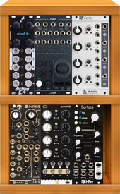 My cloistered Eurorack