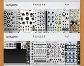 Current rack + Beatstep Pro + Volca Sample