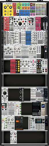 Wishlist 2nd Stage Ia - 19" 84HP Suitcase - (KSPro = Clock Source, Sequencer, MIDI2CV)